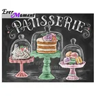 Ever Moment высокое качество холст для алмазной живописи художественная доска слово десерт Блестящая декоративная живопись DIY ремесло подарок 5L710