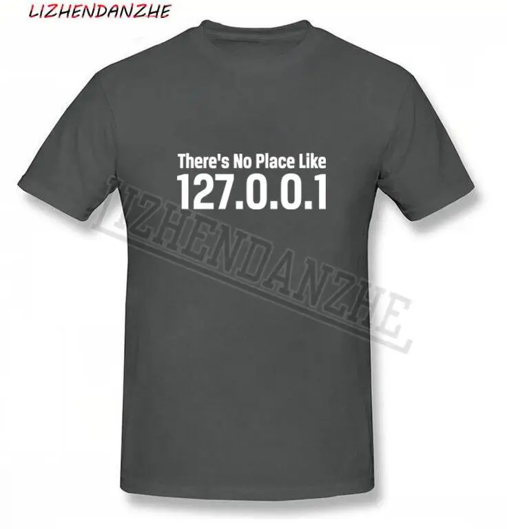 Забавная футболка с IP-адресом мужская летняя хлопковая коротким рукавом как у