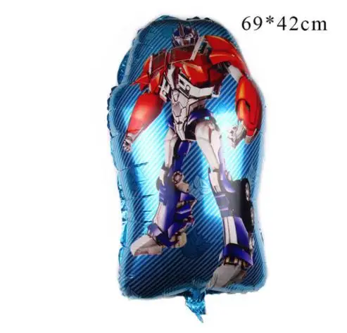 1 PCS Bumblebee Optimus Prime преображение бумажные стаканчики тарелки шары для детей Дети День рождения украшения поставки - Цвет: 1 PCS