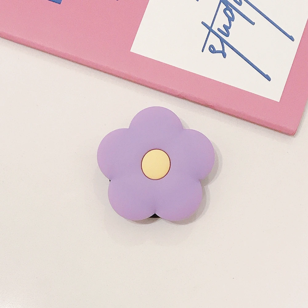 Милый мультфильм цветок телефон стенд Выдвижной кронштейн универсальный чехол