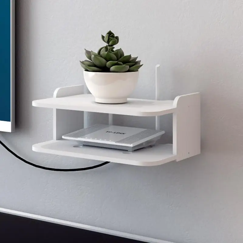 

Bureau Secret Boite De Plastique Transparent Wifi Tv Set-top Rangement Caja Almacenamiento Caixa Organizadora Storage Box