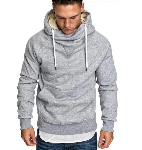gray Litthing брендовые толстовки мужские толстовки зимние однотонные толстовки мужские хип-хоп пальто пуловер мужские повседневные спортивные костюмы Masculino - Цвет: gray