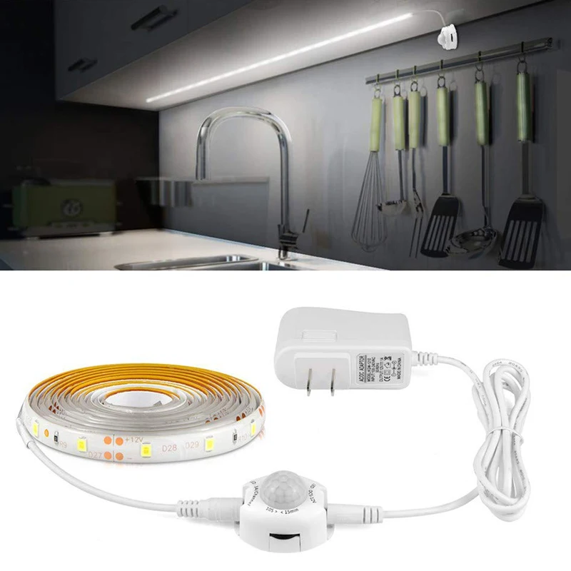 Светодиодная ленсветильник ETONTECK с пассивным ИК датчиком движения