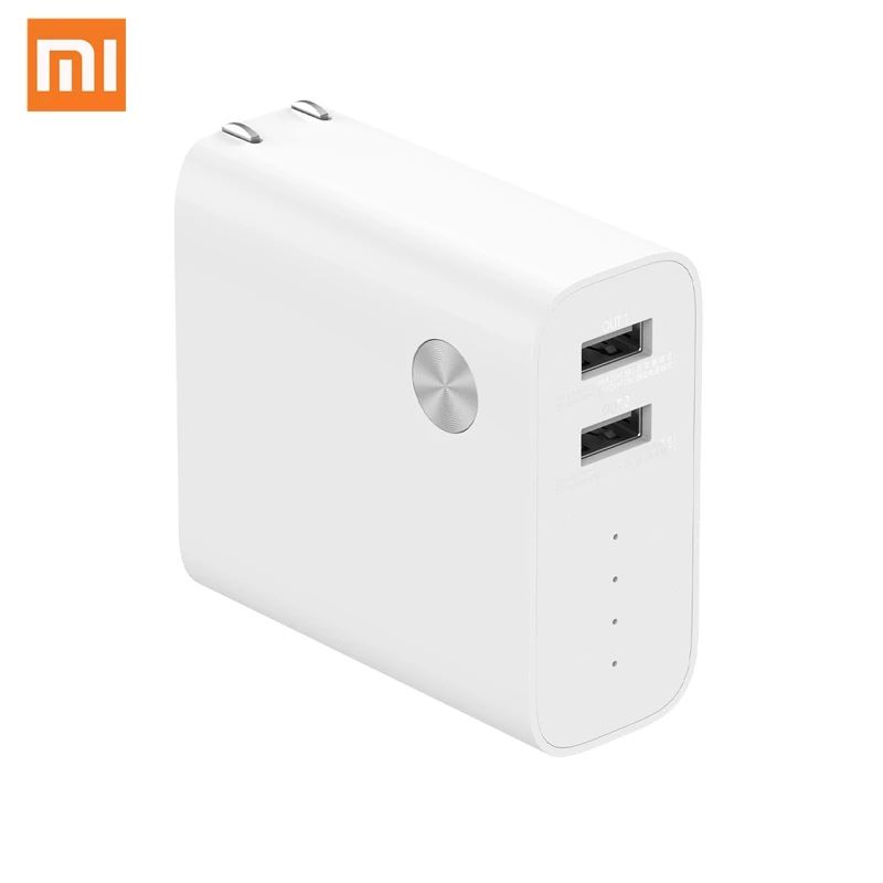 Оригинальный внешний аккумулятор Xiaomi 2 в 1 зарядное устройство 5000 мАч CBQ01ZM 18 Вт