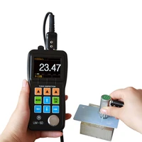 yushi um 5d portable ndt ut measuring instrument a b scan ultrasonic thickness tester thru coating