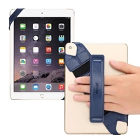 tablet stand holder for ipad 7 9 8 4 inch joylink 360 degrees swivel generic hand strap leather handle grip with elastic belt