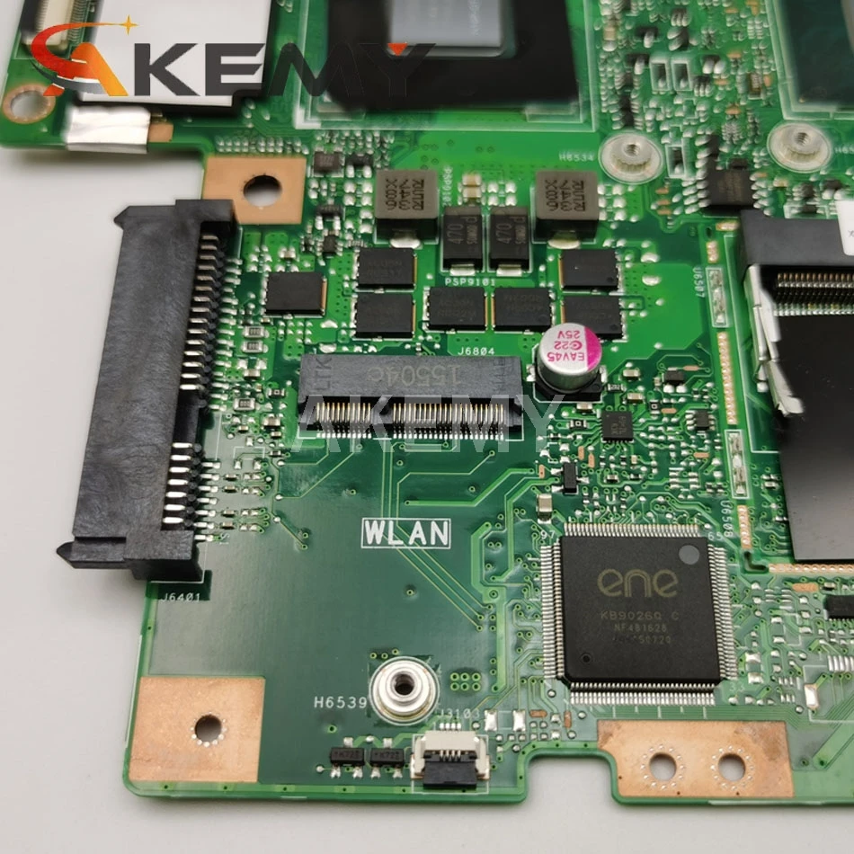 Материнская плата Akemy K501UX для ноутбука ASUS K501UB K501U DDR3 4GB-RAM i7-6500U w/ GTX950M материнская