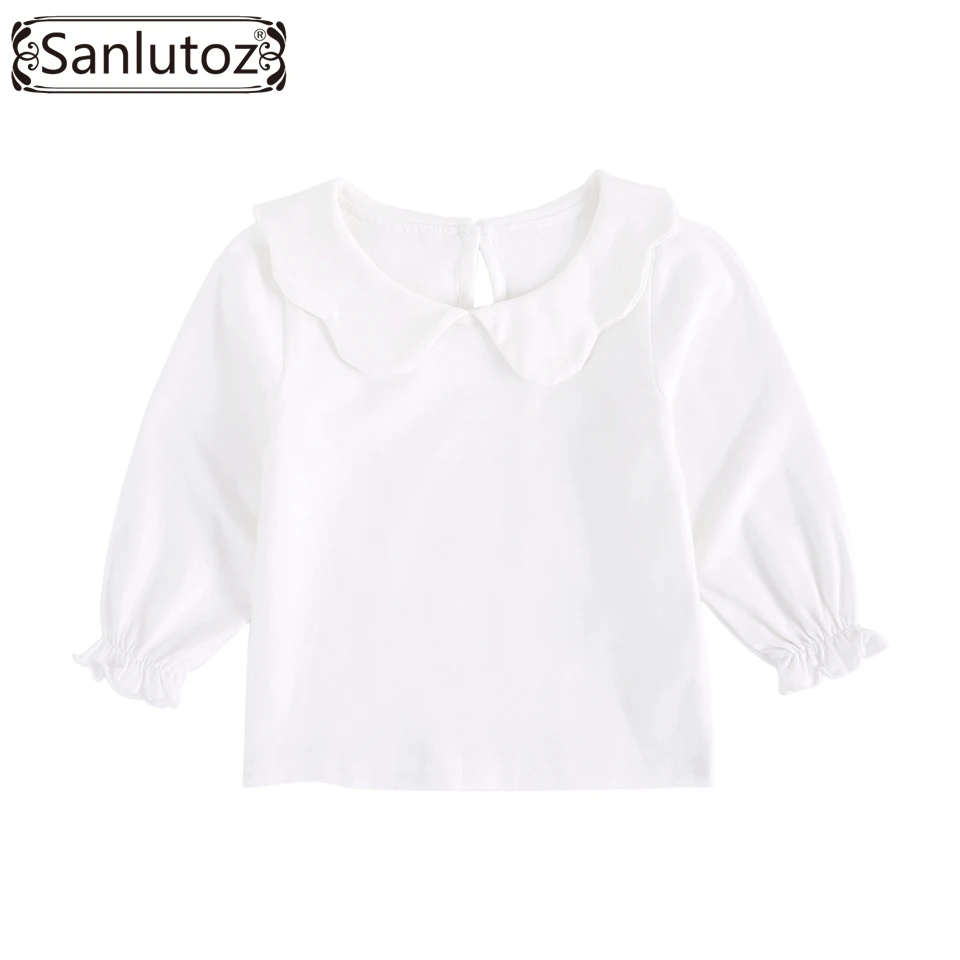 

Sanlutoz Newborn Baby Girls T-shirts Princess Baby Cute Clothes Cotton Long Sleeve Tees Tops for Kids Baby Outdoor