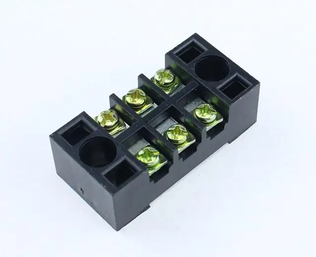 1 шт. двухрядная винтовая Клеммная колодка 600 в 15A TB 1503 / TB1504 TB1506/TB