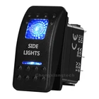 Автомобиль Лодка 12 В 24 в синие светодиодные габаритные огни 5 контактов ВКЛ.ВЫКЛ. Кулисный переключатель SPST для ARB Carling NARVA стиль Замена морской класс