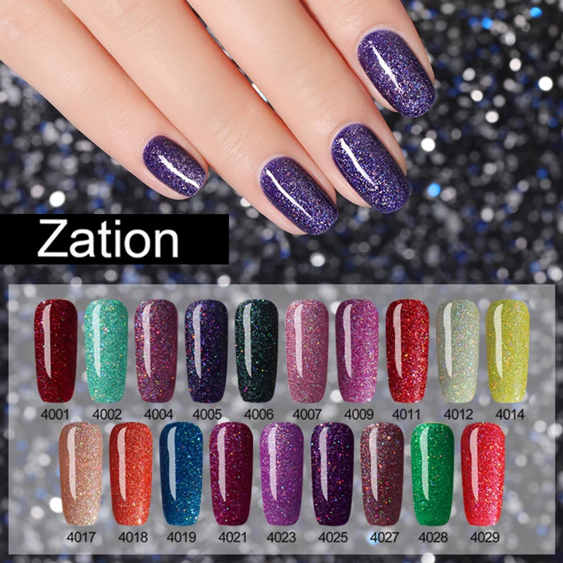 Гель zation лак для ногтей для УФ-и светодиодной лампы Semi Vernis Перманентный Гель-лак Топ 5 мл неоновый лак для ногтей Полупостоянный верхний слой