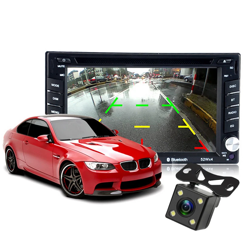 Авторадио " 2 Din стерео USB/SD/AUX Bluetooth Сенсорный экран DVD/CD плеер радио кассетный плеер дистанционное управление