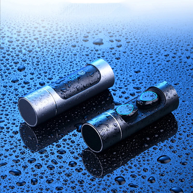 Наушники-вкладыши Bluetooth 5 0 TWS 1000 мА ч беспроводные с микрофоном для Xiaomi iPhone |