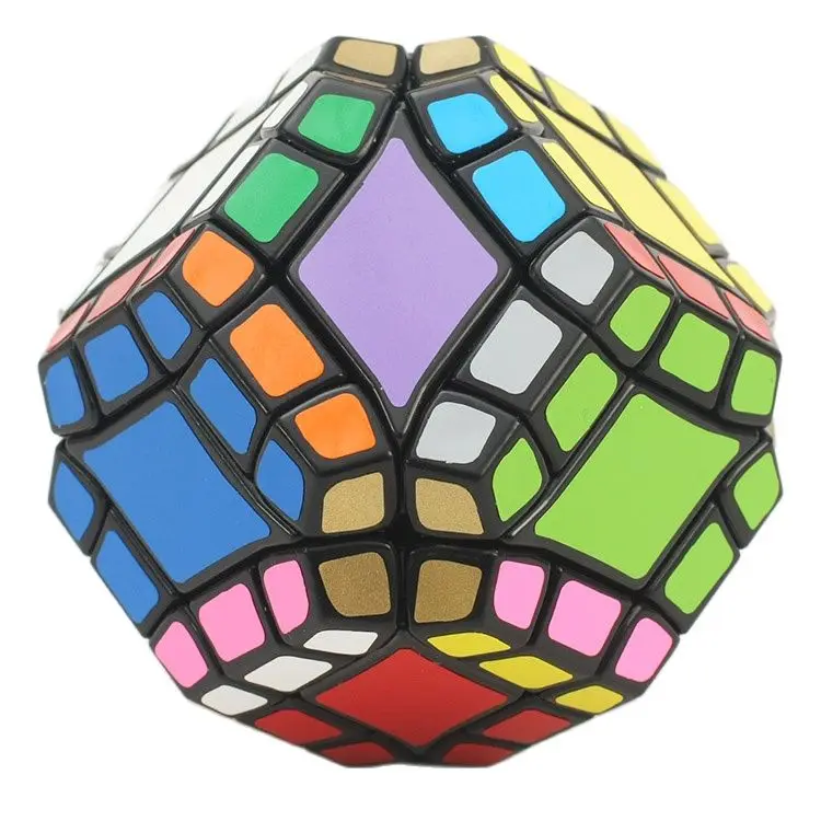 Original Lanlan Dodecahedron Magic Cube With 12 Axis Faces Black 3D Puzzle Educational Special Toys For Children Games | Игрушки и хобби