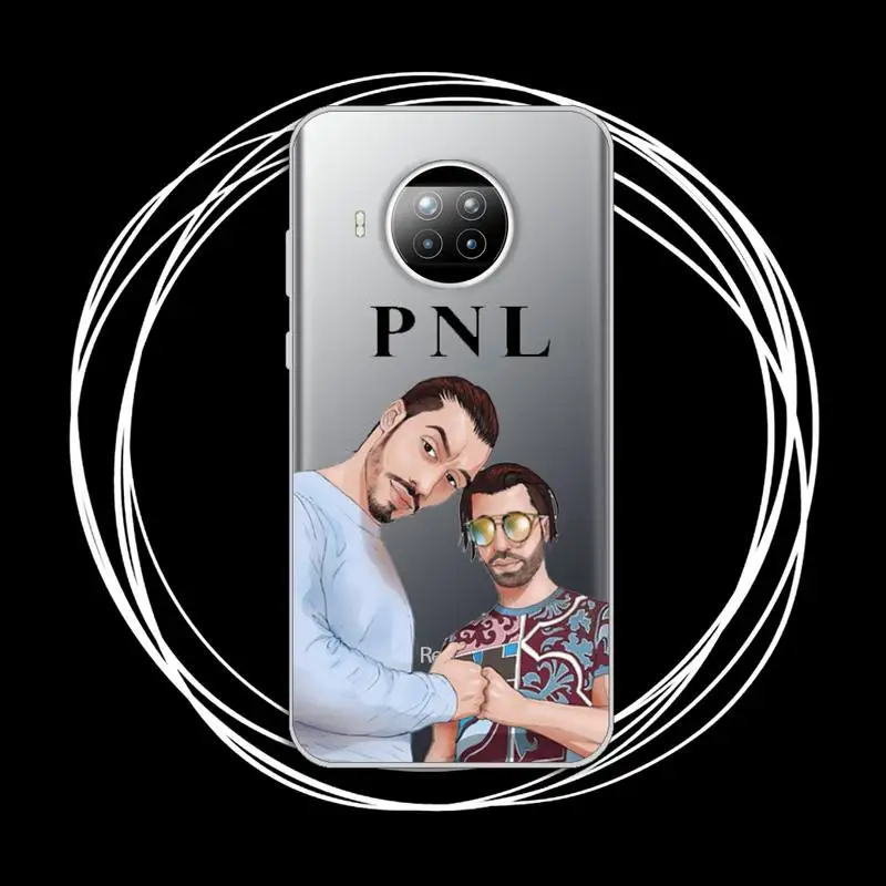 

PNL QLF Rapper Phone Case Transparent for Xiaomi Redmi note 10 t 8 9 pro lite 11