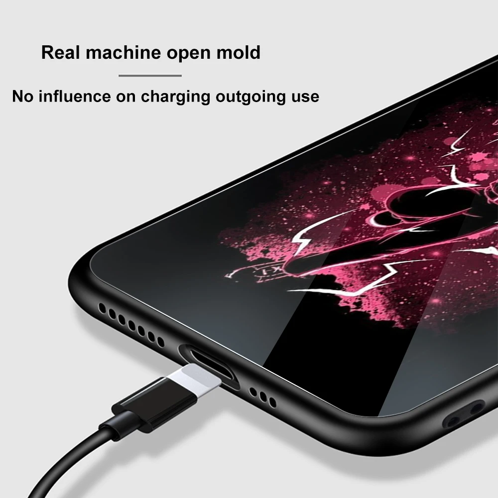 Ciciber Dragon Ball чехол в виде светящегося стекла для iPhone 11 Pro Max 7 8 6 6S Plus X XR XS задняя