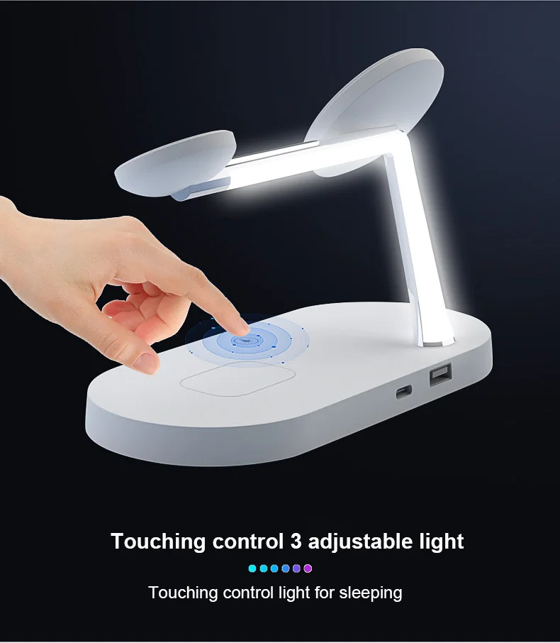 

3 In 1 Wireless Charging Stand for Apple Watch 6 5 4 3 for IPhone 12 Pro 11 X XS XR Airpods Pro 15W Qi Wireless Charger Holder