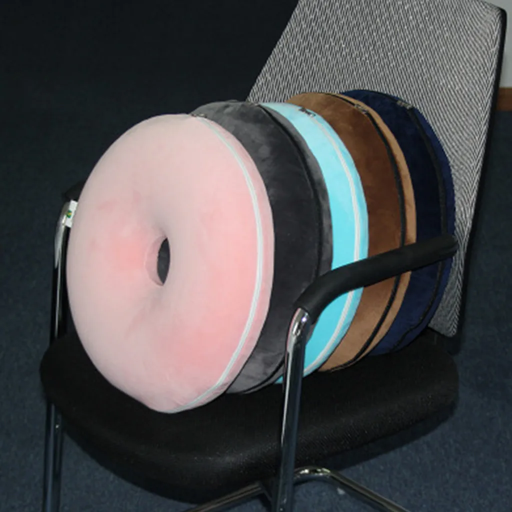 Стильная круглая подушка для дома и офиса дивана из пены с эффектом памяти