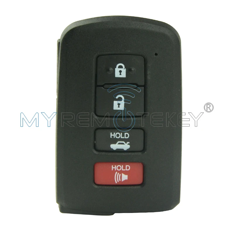 Remtekey 5 шт. HYQ14FBA для Toyota Avalon Camry Corolla 2012 2013 4 кнопки смарт-чехол для ключей