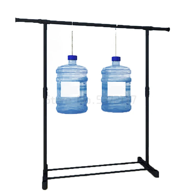 

4 стиля вешалка металлическая простая сборка Съемная колесный вешалки для одежды в спальне сушки мебель одежду стойки вешалки черный