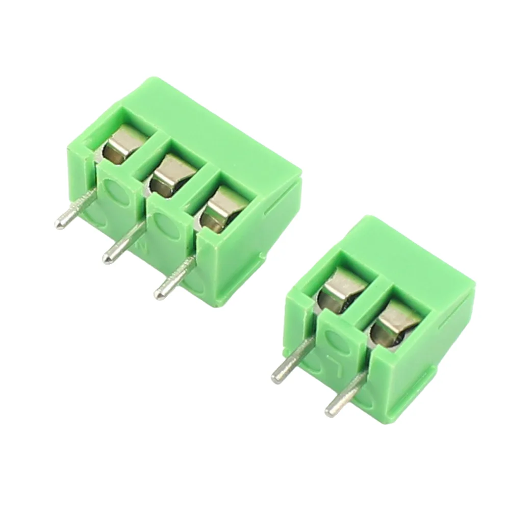10 шт. 3 5 мм 96 Шаг 2P P 2 Pin Way прямой DIP PCB винтовая Клеммная колодка Кабельный разъем |