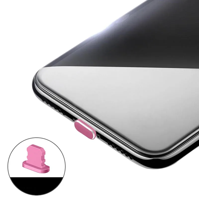 Металлический пылезащитный штекер для Iphone 5 6 6s 7 8 11 X Xr Xs PorMax мобильный телефон