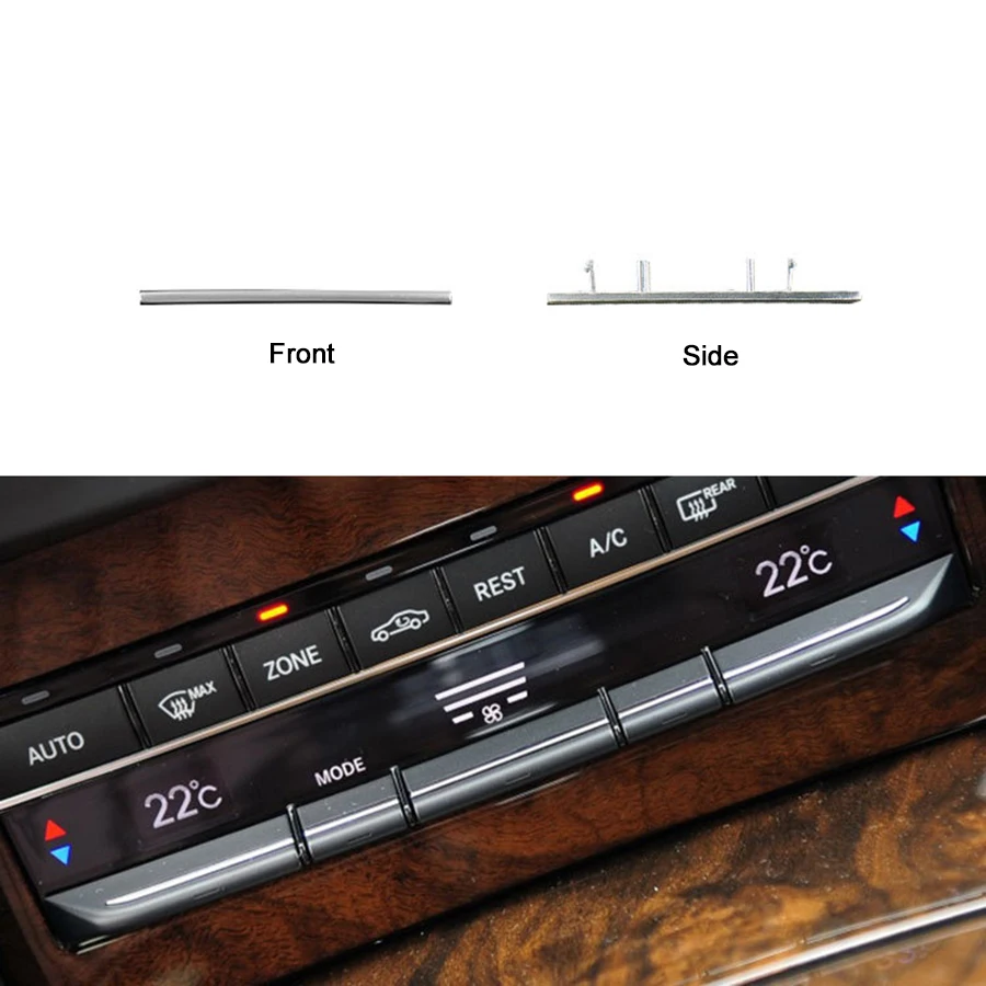 Автомобильная консоль кондиционера кнопки декоративная отделка для Mercedes Benz E Class