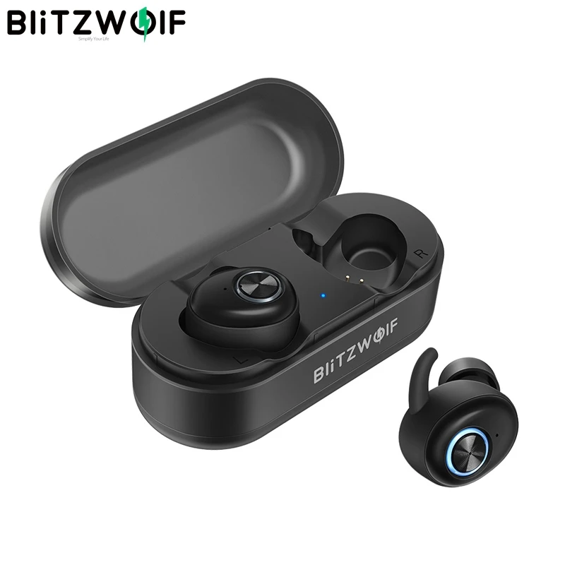 Blitzwolf BW FYE2 TWS True Wireless Earphone Bluetooth V5.0 Earbuds в ухо Двойной микрофон наушники Спорт
