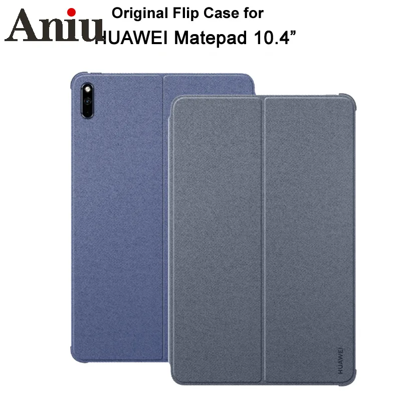 

Оригинальный чехол для планшета HUAWEI MatePad 10,4 дюйма Кожаный флип-чехол с подставкой смарт-режим сна и пробуждения Matepad 10,4 чехол