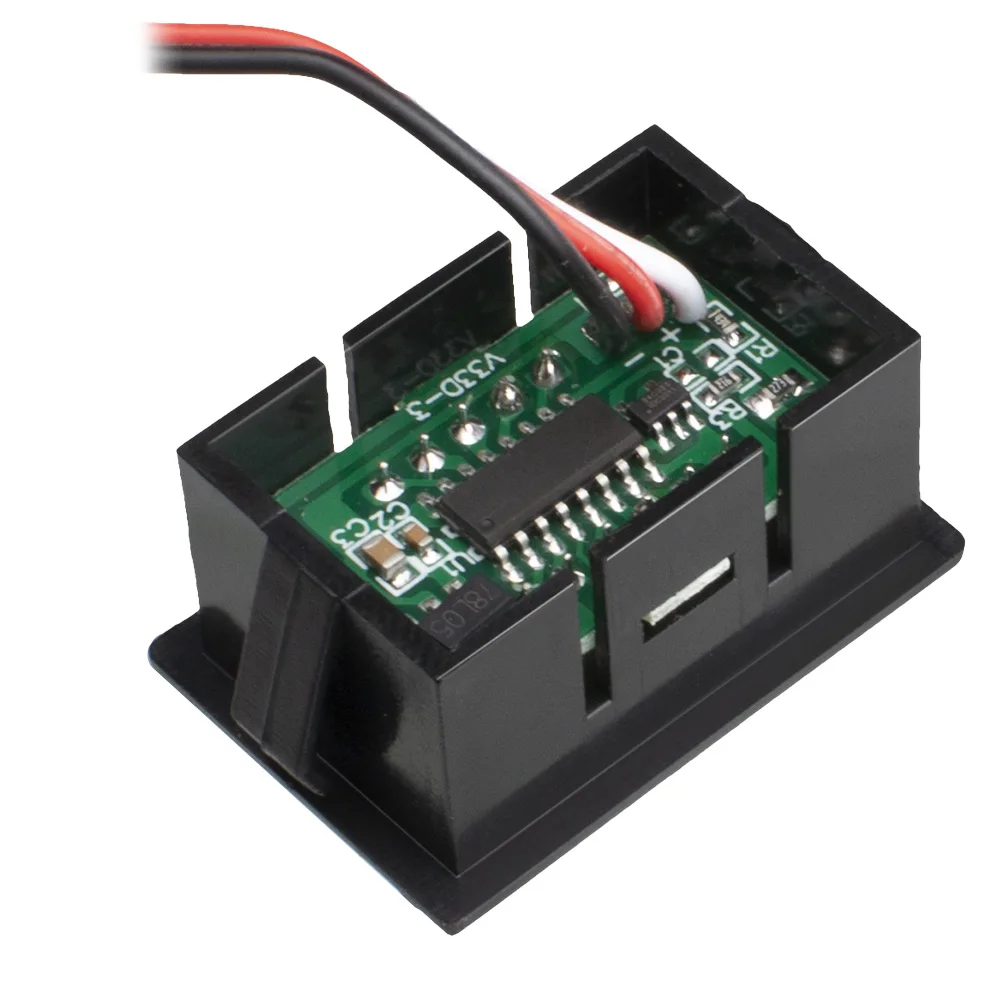 10 шт./лот 3 провода 0 36 &quotDC 100V Цифровой вольтметр для 12V 24V 36V 48V 60V 72V 84V батарея