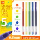Ручка Xiaomi Mijia супер прочная цветная ручка для письма 0,5 мм швейцарская сменная гелевая ручка ручки для письма для школы офиса рисование