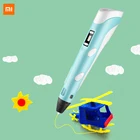 3d-ручка Xiaomi для детей, ручка для рисования, ручка для 3d-печати с поддержкой ABS PLA нити 1,75 мм с ЖК-дисплеем, детский подарок на день рождения