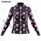 Новая велосипедная рубашка HIRBGOD на Хэллоуин, индивидуальная Настройка, зимняя велосипедная Джерси 2022, рекламная Женская велосипедная одежда