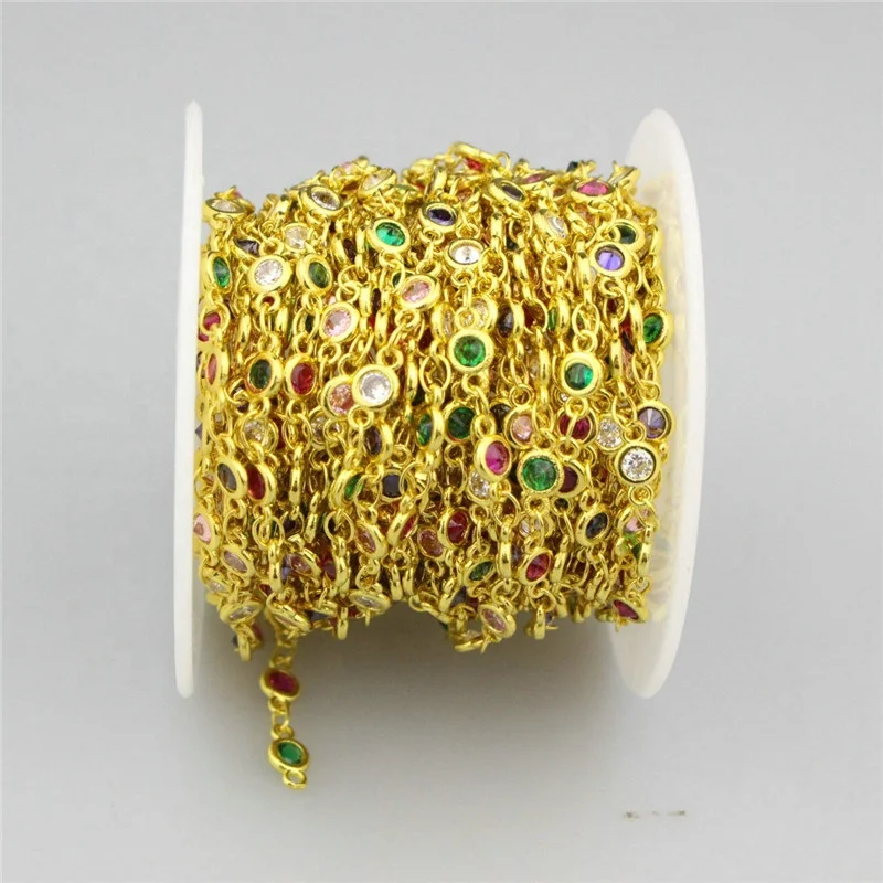 1 рулон/партия цепочка для бижутерии 5 метров 6 мм 4 | Украшения и аксессуары