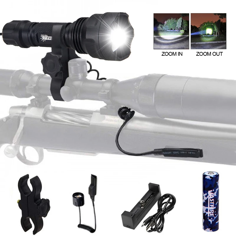 C8.2 фокусировки 5000 люмен L2 светодиодный вспышка светильник Тактический