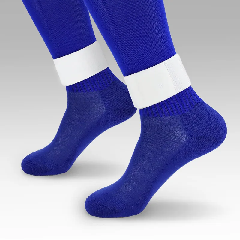 1 пара эластичные трикотажные футбольные носки с фиксированным ремешком | Спорт и
