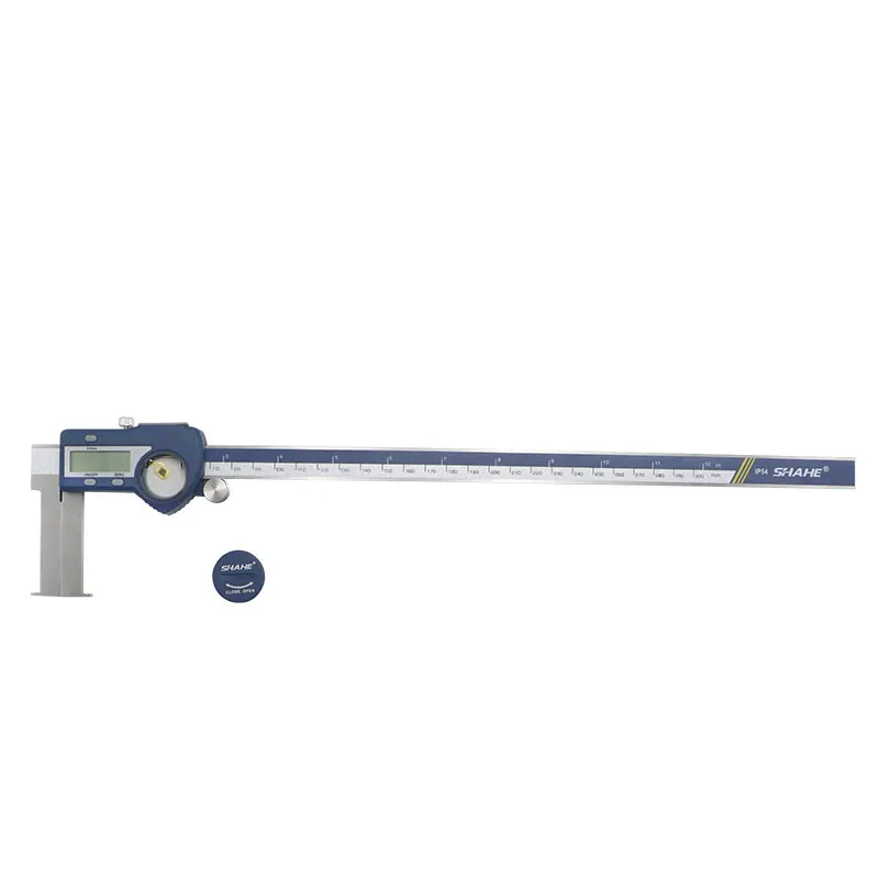 shahe 30-300 mm inside groove digital caliper with flat point vernier micrometer measuring tools | Инструменты