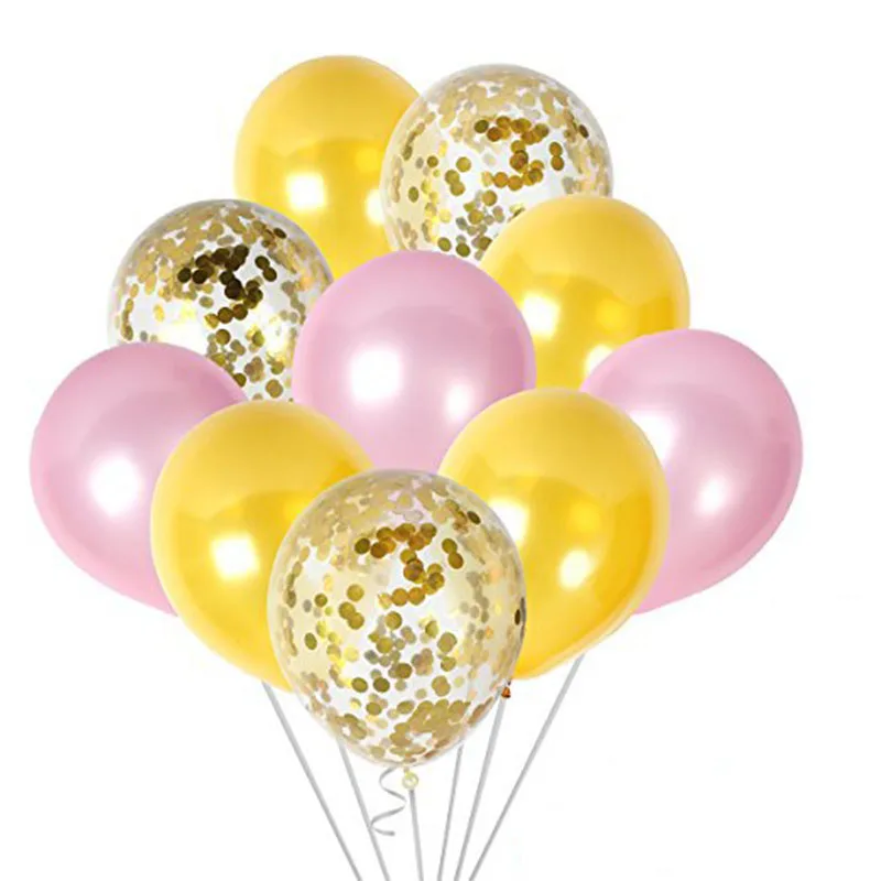 10 шт. латексные разноцветные надувные шары 12 дюймов | Дом и сад
