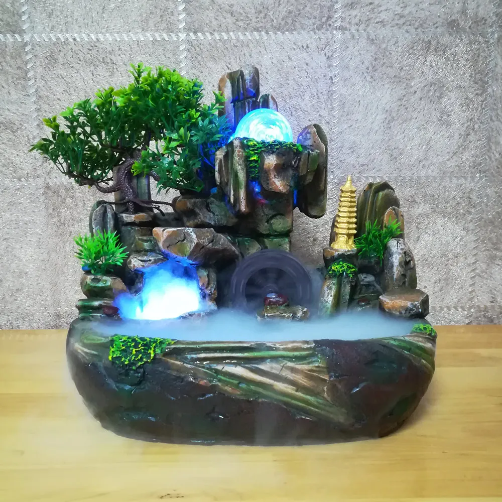 Фонтан для воды Фэн Шуй ремесла медитации в помещении помогает увлажнителю