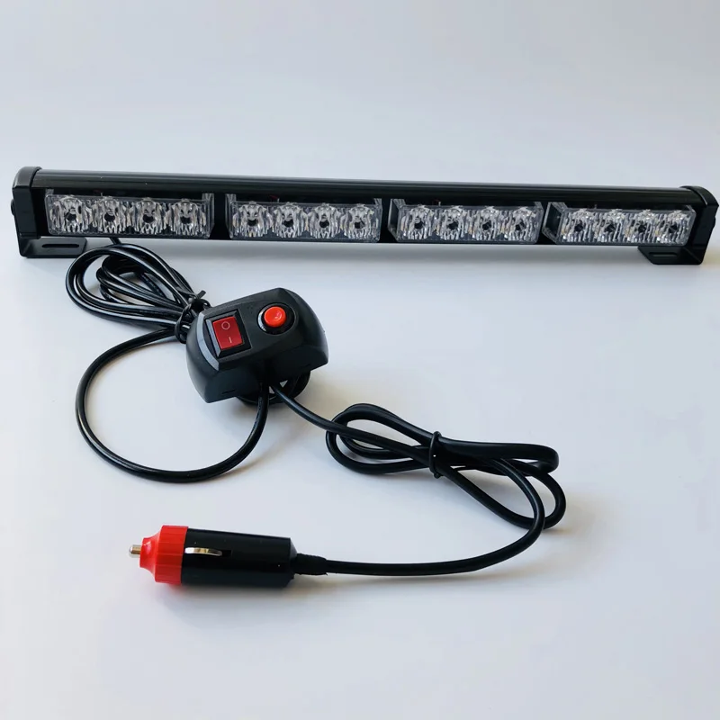1x16 светодиодный маяк светильник 12V автомобиль грузовик мерцающий пожарный