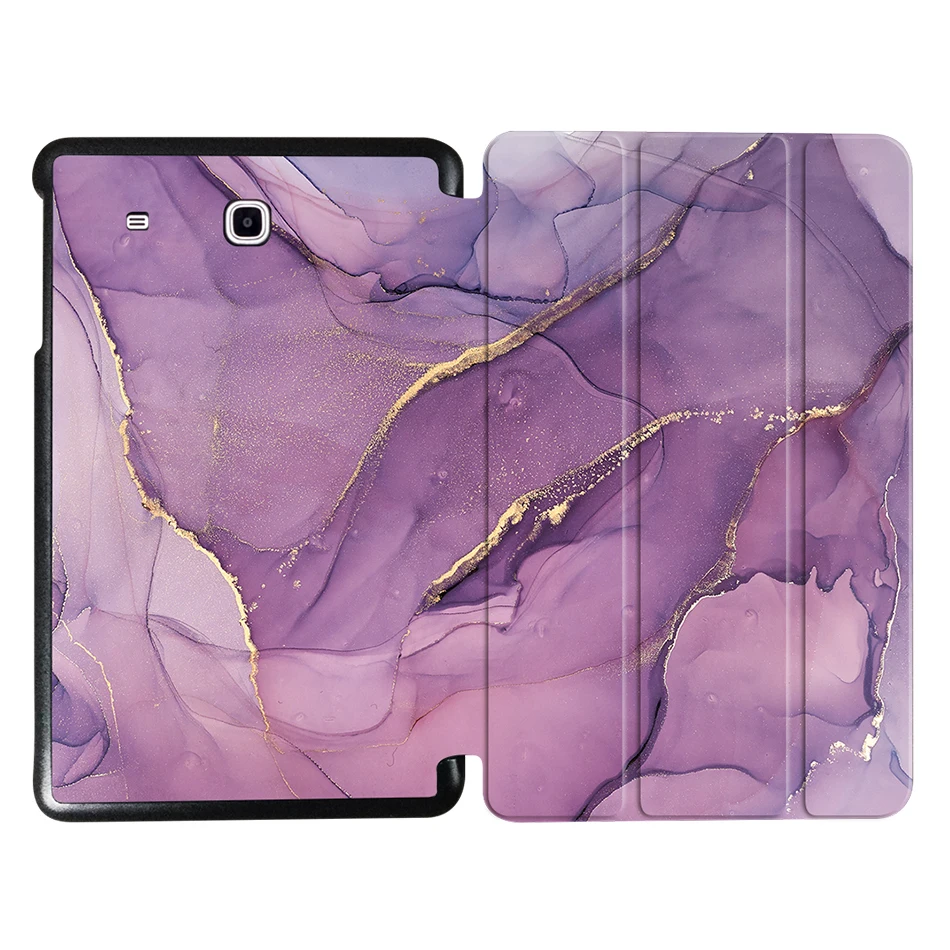 MTT чехол для samsung Galaxy Tab E 9,6 ''T560 T561 SM-T561 T565 Funda откидной трехслойный чехол из искусственной кожи с мраморной текстурой для планшета - Цвет: SS11