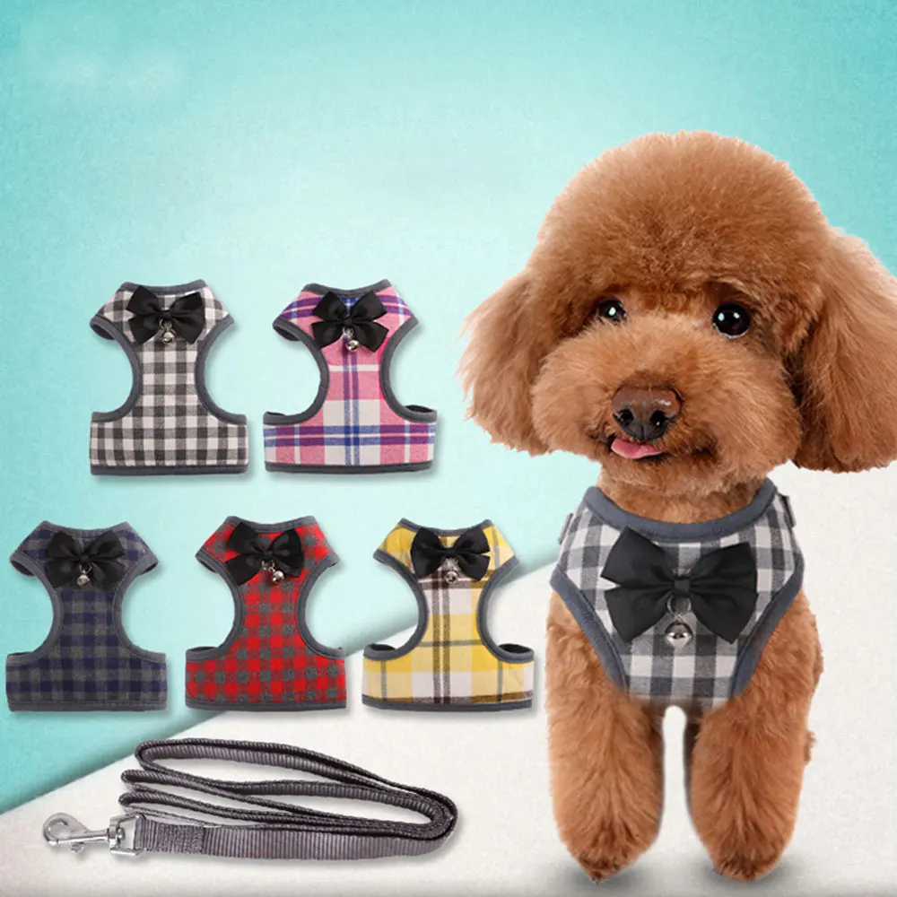 2 шт./компл. мягкий жилет с защитой от разрывов для маленьких собак|Поводки| |