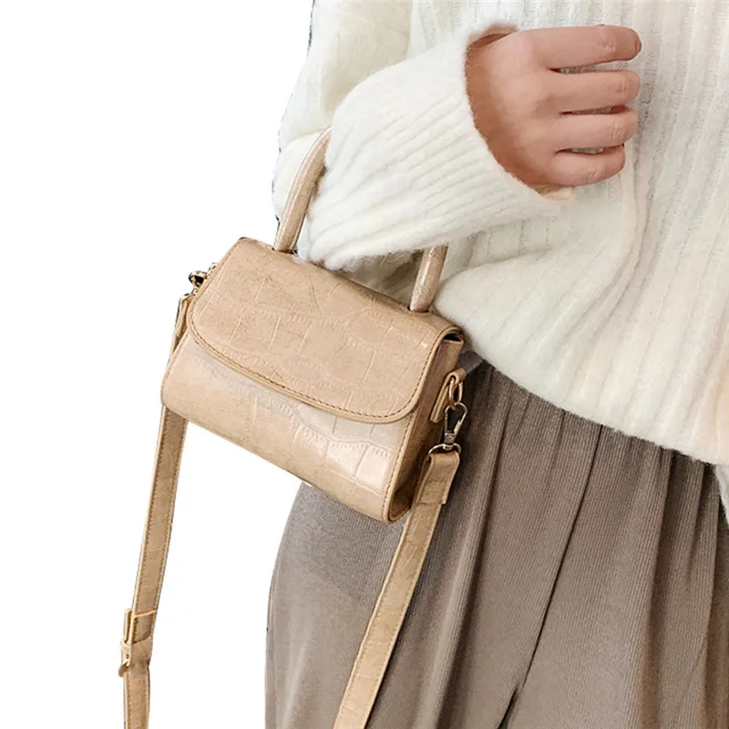 Women Frauen Taschen Geldbörse Leder Handtasche PU Messenger Bag Cross Body Shoulder Handbag |
