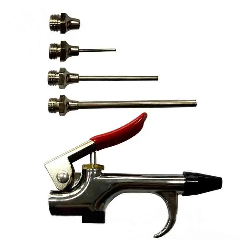 Набор пневматических пистолетов с 5 сменными насадками и триггером большого
