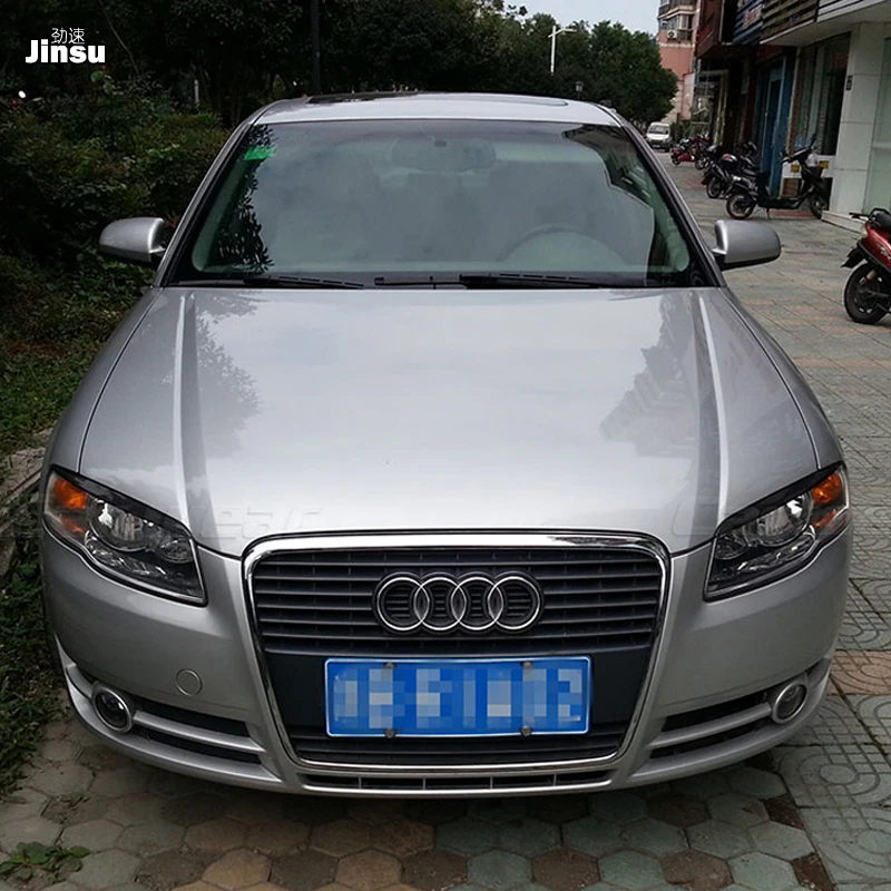 Автомобильный Стайлинг углеродное волокно гоночные фары накладки на брови