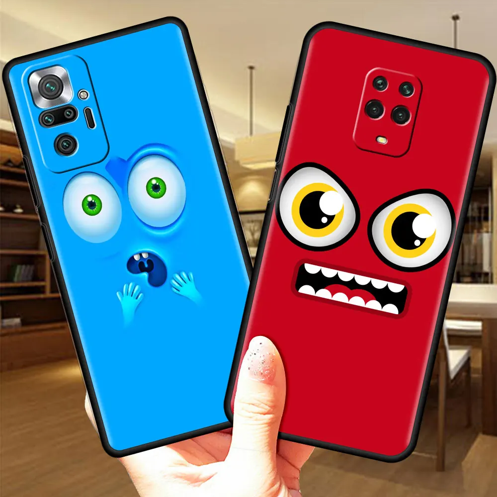 

Silicone Case for Xiaomi Redmi Note 9S 9 8 7 10 Pro 8T K40 9C 9A 7A 8A 6A 6 Soft Funda Tpu Cute Cartoon Image Phone Cover
