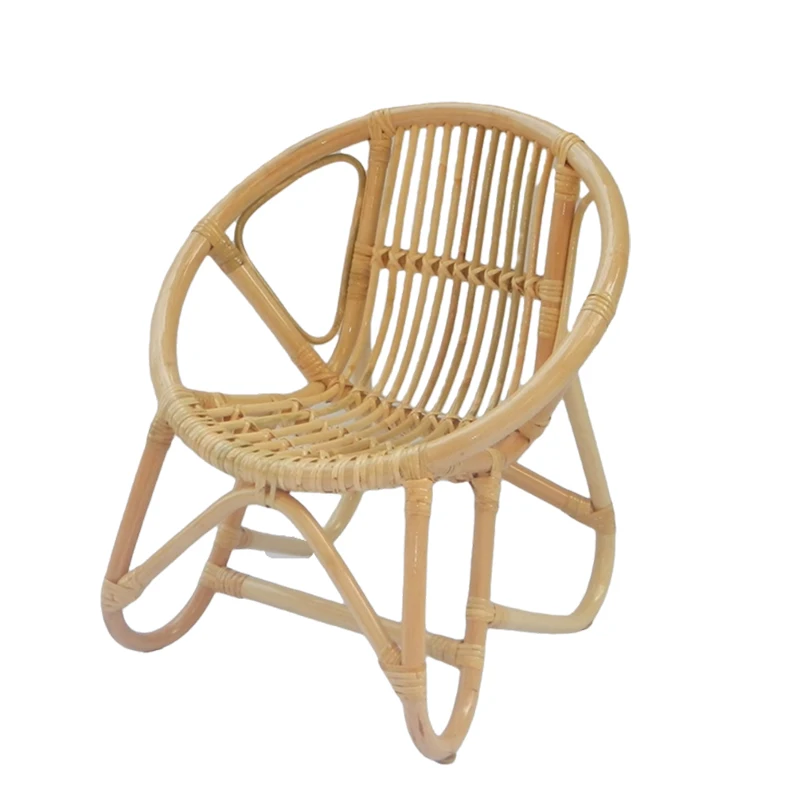 

Реквизит для детской фотосъемки в скандинавском стиле, детское кресло из ротанга, декор для детской комнаты в японском стиле, мебель из рота...