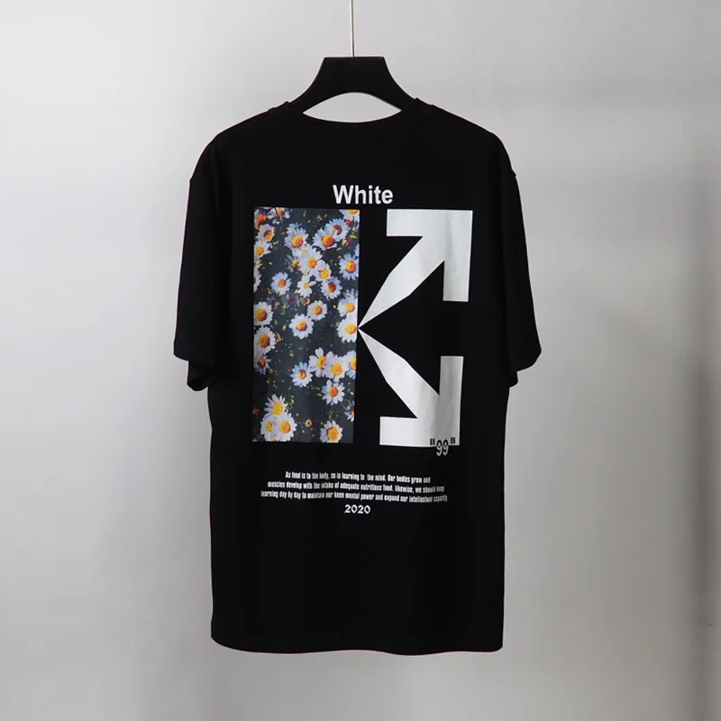 

New summer 2021 co branded Daisy arrow print short sleeve T-shirt ins NEW