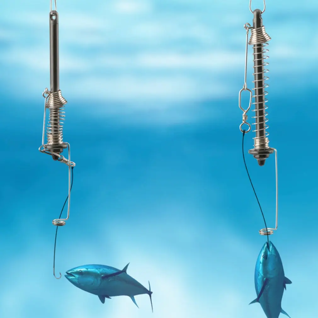 

2021 новые рыболовные приманки портативный автоматический рыболовный крючок, полная скорость, высокая эластичность, пружинный крючок, аксес...