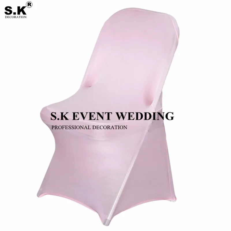 Эластичная Обложка из складной стул спандекса лайкры для банкета свадьбы | Дом и
